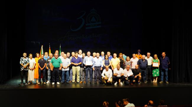 Berja homenajea los treinta años de Protección Civil del municipio