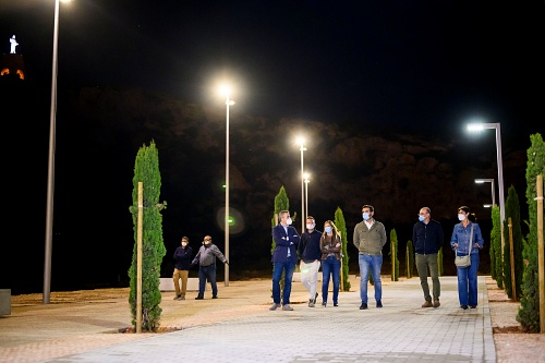 Mejora urbana del entorno de La Alcazaba y La Hoya con iluminación eficiente