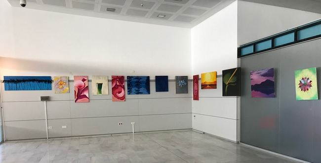 El Aeropuerto de Almería acoge una exposición de la Asociación Indakana