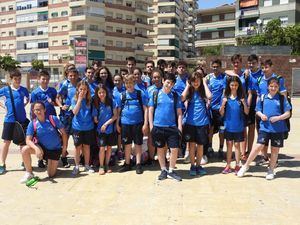 Medallas para la natación ejidense en Motril