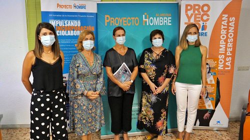 Proyecto Hombre Almería atendió en 2020 a 830 personas