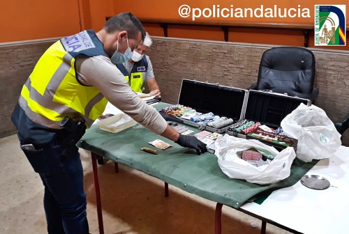 La Policía andaluza desmantela un 'casino' ilegal en El Ejido