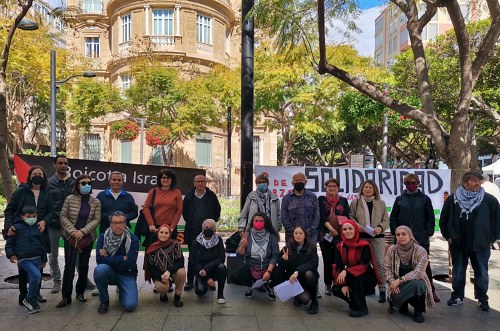 Acto de solidaridad con las mujeres palestinas