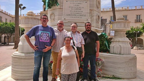 IU solicita mejoras en el monumento a 'Los Coloraos'