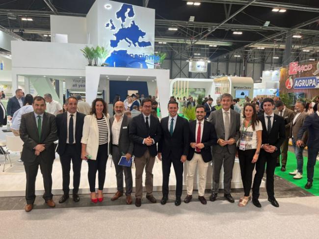 Aránzazu Martín destaca en Fruit Attraction el potencial agrícola de Almería