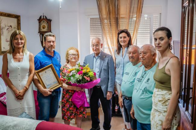 Homenaje del mayor con motivo de las Fiestas de Las Marinas