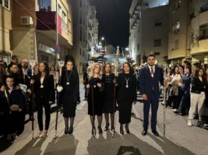 La Hermandad de Nuestro Padre Jesús de la Pasión procesiona en Albox