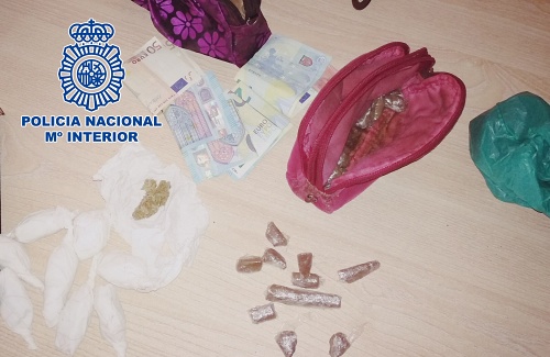 Detenida por la Policía Nacional en El Ejido cuando pasaba droga