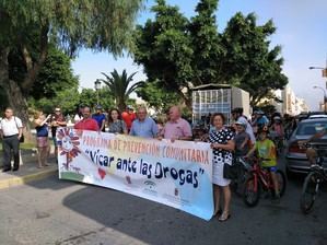 La Marcha De Bicicletas Familiar De 'Vicar Ante Las Drogas' Recorrió Las Cabañuelas Y Venta Gutiérrez