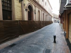 IU pide seguridad en la calle Hospital