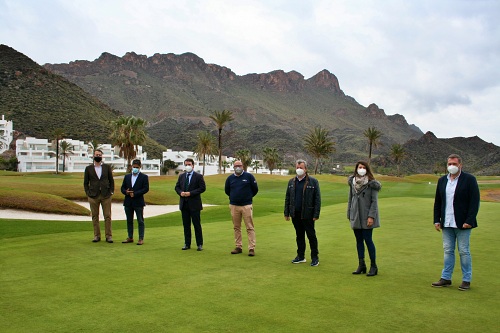 ‘Costa de Almería’ conoce la oferta de ‘Mundo Aguilón Golf’ y ‘Mar de Pulpí’