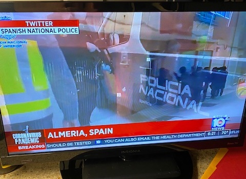 Almería en las televisiones de EEUU por la detención del terrorista de DAESH