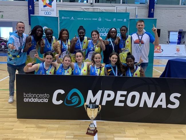 Mamen & Tu Fotografía CB La Mojonera campeonas de Almería cadete femenina