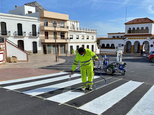 Finalizan en Dalías obras de abastecimiento, saneamiento, pavimentación y señalización