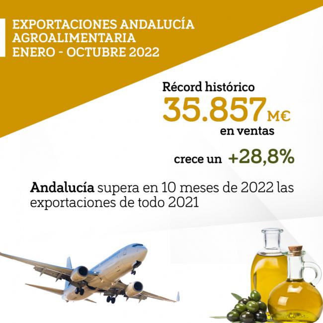 Almería es la cuarta de Andalucía en exportación tras crecer el 21%