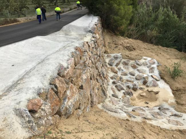 Diputación culmina las obras de estabilización del Cerro de Las Lomas en Zurgena