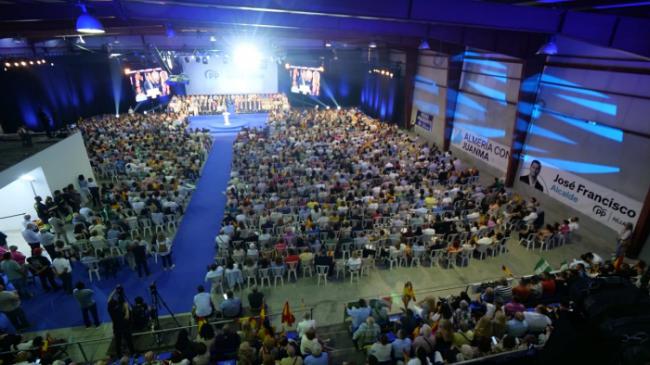 El PP presenta en Níjar sus 103 candidatos del 28M