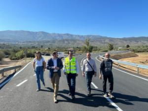 Mejorada la seguridad de la carretera a Abrucena desde Abla y la A-92