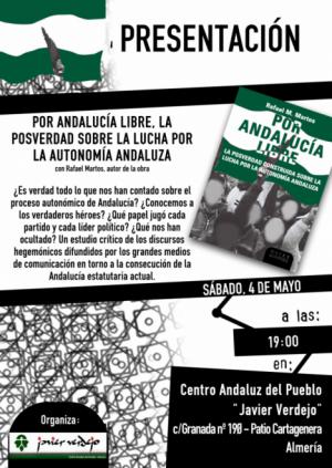 El CAP Javier Verdejo acoge la presentación de "Por Andalucía Libre"