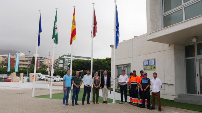 El puerto de Adra obtiene en este 2024 su primera bandera azul