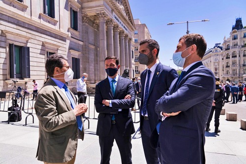 Javier A. García y Ramón Fernández-Pacheco reivindican en Madrid un Fondo Covid del Gobierno para Ayuntamientos y Diputaciones