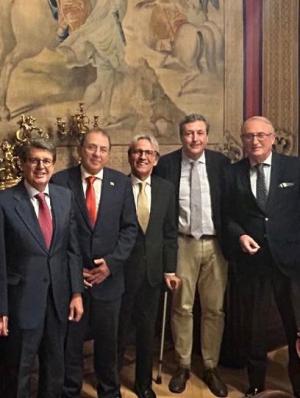 Reunión entre senadores españoles y viceministro colombiano