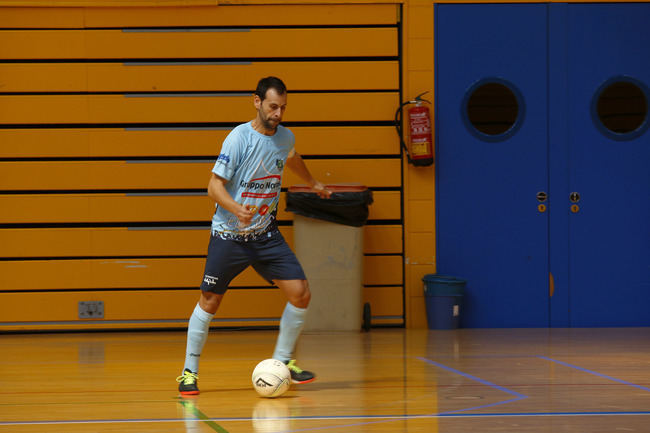 El fútbol sala celeste juega sus primeros amistosos en El Ejido