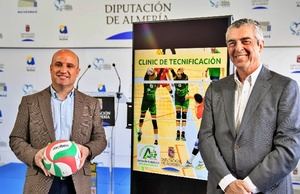 Diputación y Unicaja Costa de Almería acercan el voleibol profesional a la provincia