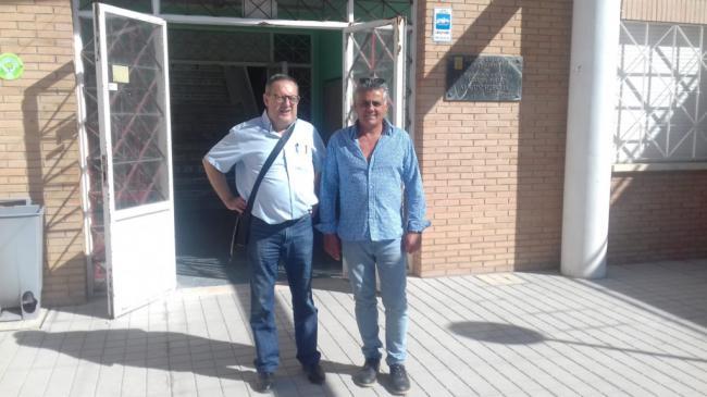 Visita del director del SEPE al municipio de Alicún