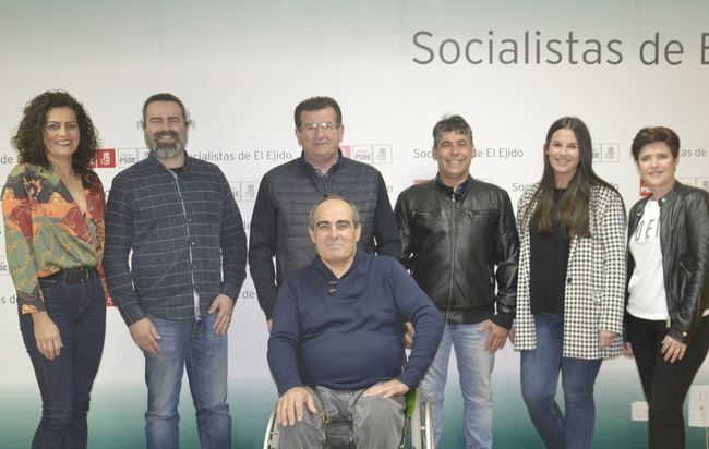 Corre la lista municipal en el PSOE de El Ejido tras las cinco dimisiones