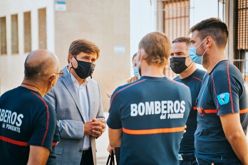 Todo listo para las obras de mejora del parque de bomberos de El Ejido
 