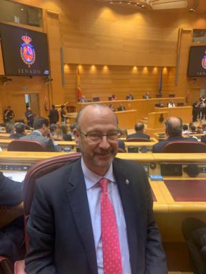 El PP nombra a Luis Rogelio Rodríguez portavoz en la Comisión de Defensa en el Senado