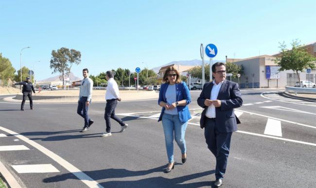 Inaugurado nuevo acceso al área industrial y centro médico en Benahadux