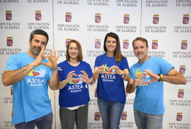 Diputación apoya la I Runner y Marcha Solidaria de Astea Autismo en Garrucha