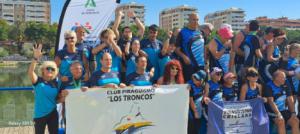 El club Los Troncos logra tres medallas en el Campeonato de Andalucía de Dragon Boat
 