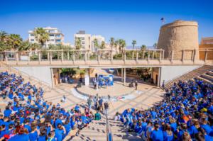 Marcha solidaria en Roquetas de Mar por el Día Mundial del Autismo