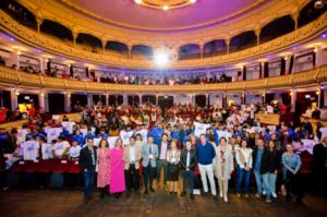 Almería se llena con 1.125 ‘Miradas Adolescentes’ contra la violencia de género