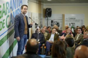 Teodoro García cierra campaña en Gádor pidiendo el voto para el PP, garantía de cambio