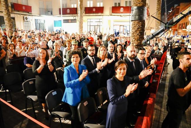 Diputación acompaña a las hermandades en la Procesión de la Magna de Almería