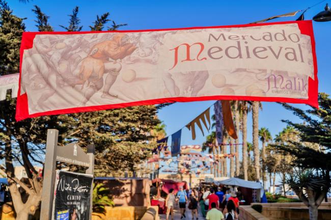 Roquetas de Mar celebra el tradicional Mercado Medieval