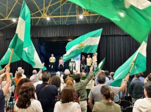 Ahora Andalucía llena en su primer acto de campaña en Sevilla