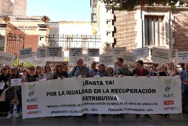 CSIF exige mejoras retributivas para funcionarios andaluces