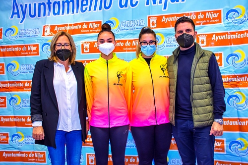 La deportista nijareña Nerea Tomillero participa en el Campeonato de España de gimnasia rítmica