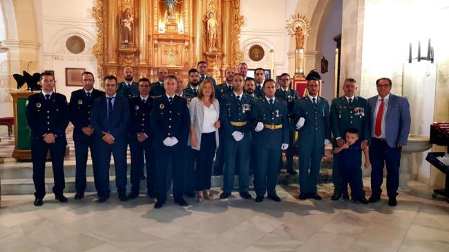 La Guardia Civil reconoce el apoyo del Ayuntamiento de Níjar el día de su patrona