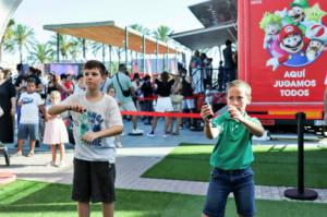 El tour de Nintendo Switch llenó el Parque de las Almadrabillas