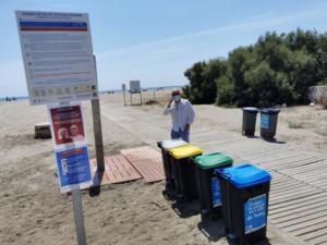 “Sobresaliente” equipamiento en las playas de Vera