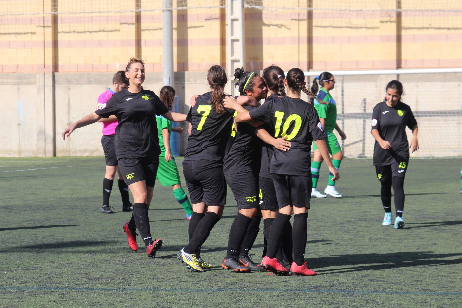 Victoria por 0-3 del equipo femenino del CD El Ejido ante el Loma de Acosta