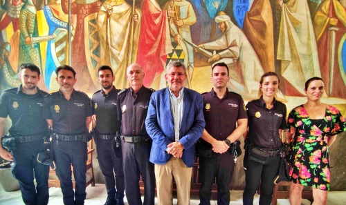 Jornada de recepción a los nuevos inspectores de Policía Nacional en prácticas