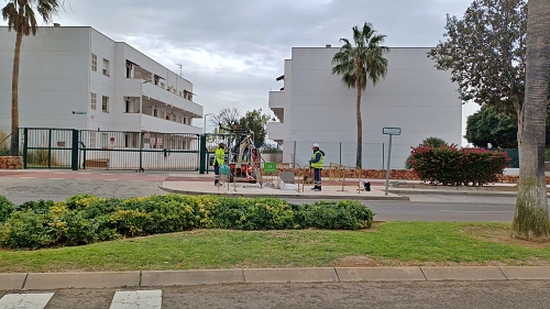 Instalación de cámaras de control de tráfico en El Toyo