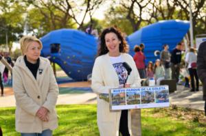 Nuevo Parque de La Goleta: espacio accesible y original para niños y mayores